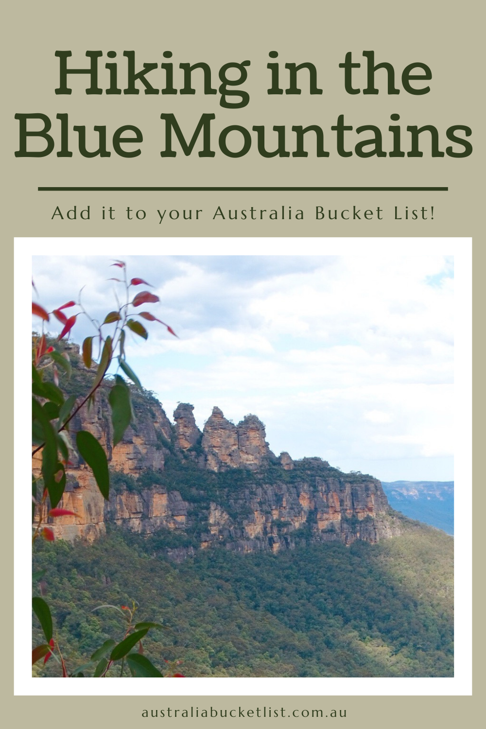Hiking in the Blue Mountains - Australia Bucket List