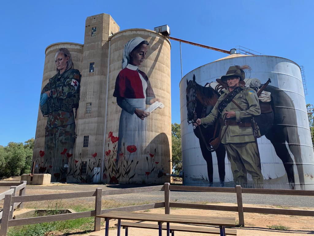 Benalla Silo Art Trail 3 Benalla Silo Art Trail