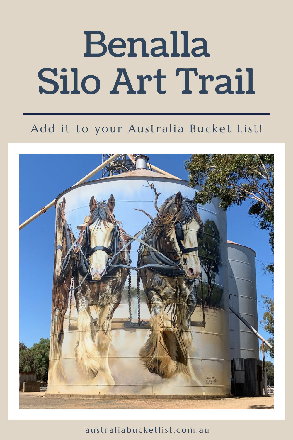 Benalla Silo Art Trail 